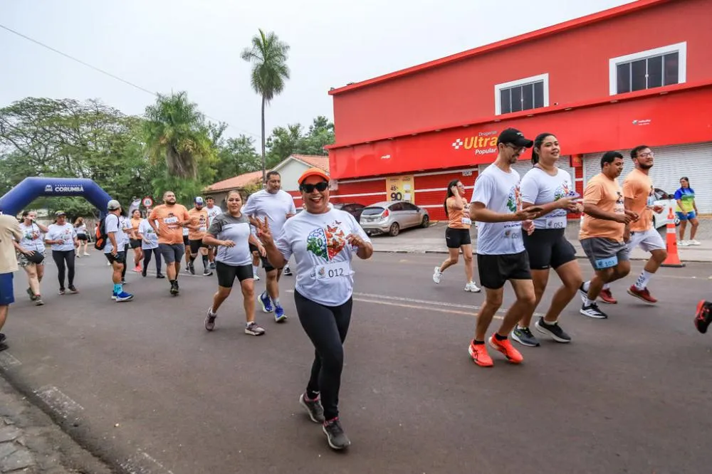 Corrida da Luta Antimanicomial reúne cerca de 200 participantes em Corumbá